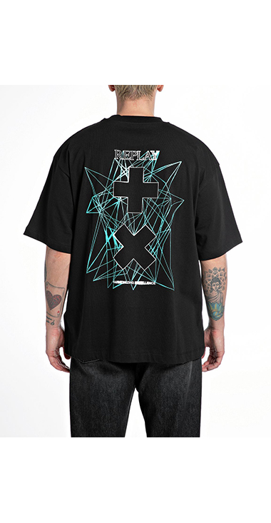 REPLAY X MAR＋IN GARRI&times; コラボTシャツ 詳細画像